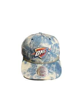 OKC Oklahoma City Thunder Mitchell & Ness Snapback Hat Cap